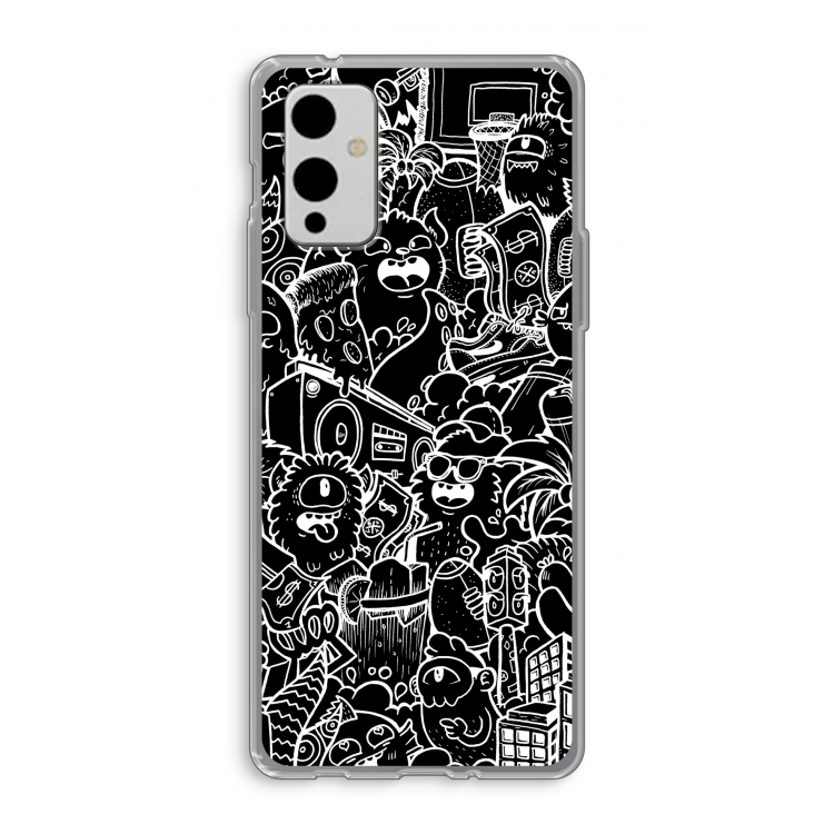 Vexx Black City : OnePlus 9 Transparant Hoesje