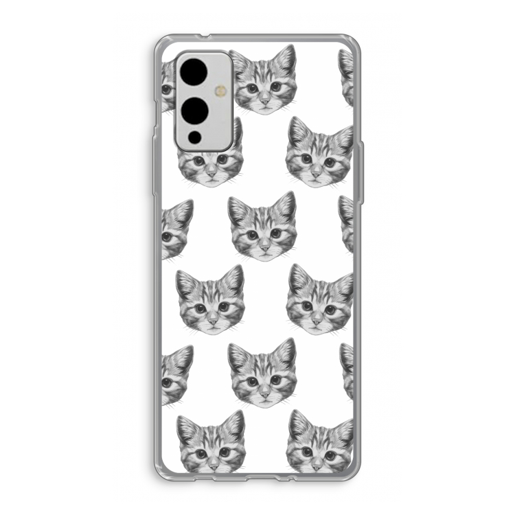 Kitten: OnePlus 9 Transparant Hoesje