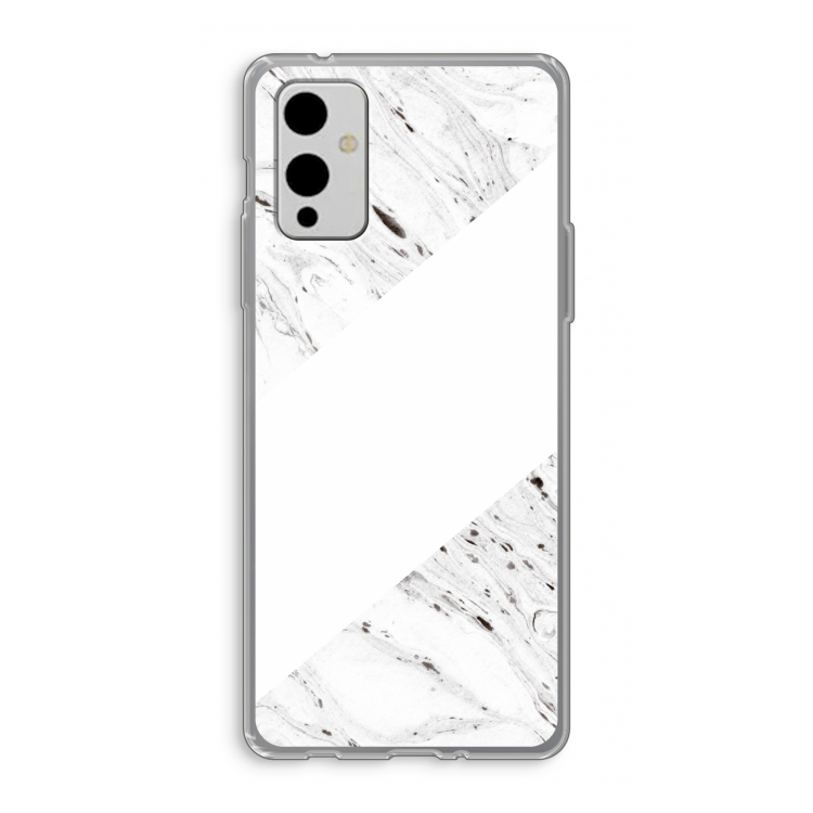 Biggest stripe: OnePlus 9 Transparant Hoesje