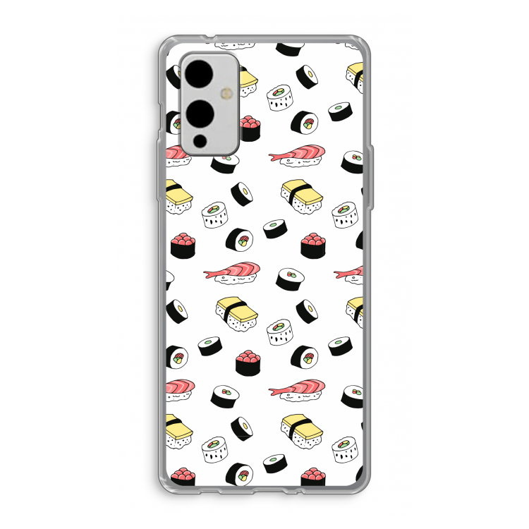 Sushi time: OnePlus 9 Transparant Hoesje