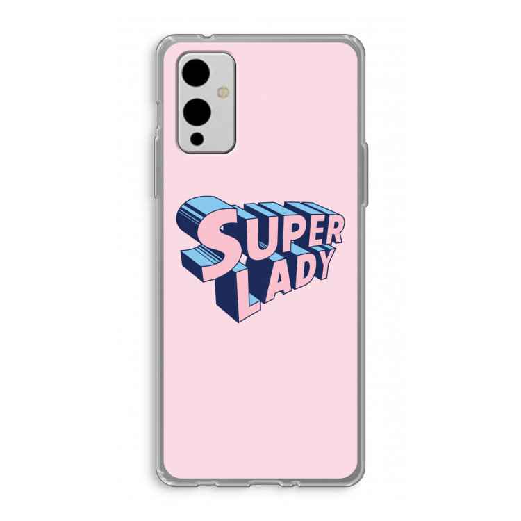 Superlady: OnePlus 9 Transparant Hoesje