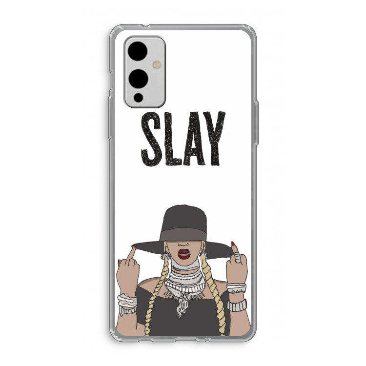 Slay All Day: OnePlus 9 Transparant Hoesje