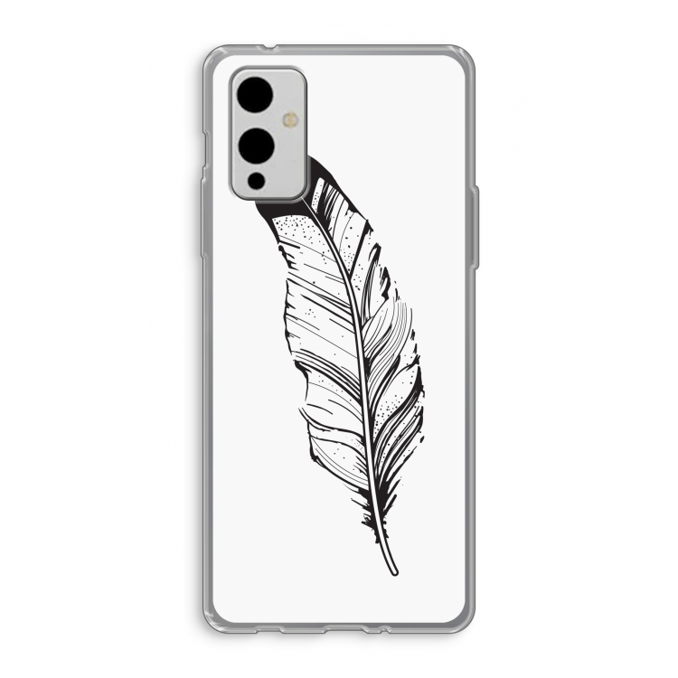 Pluim: OnePlus 9 Transparant Hoesje