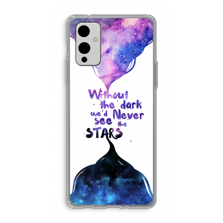 Stars quote: OnePlus 9 Transparant Hoesje