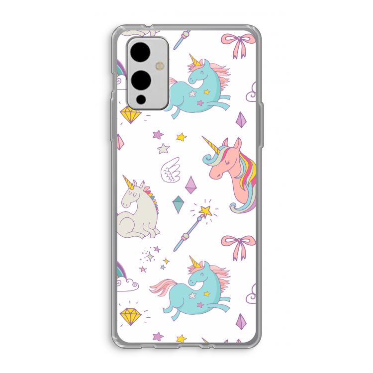 Fantasiewereld: OnePlus 9 Transparant Hoesje