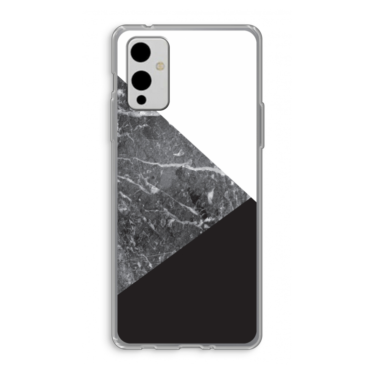 Combinatie marmer: OnePlus 9 Transparant Hoesje