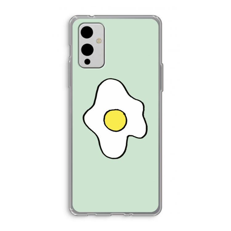 Spiegelei: OnePlus 9 Transparant Hoesje