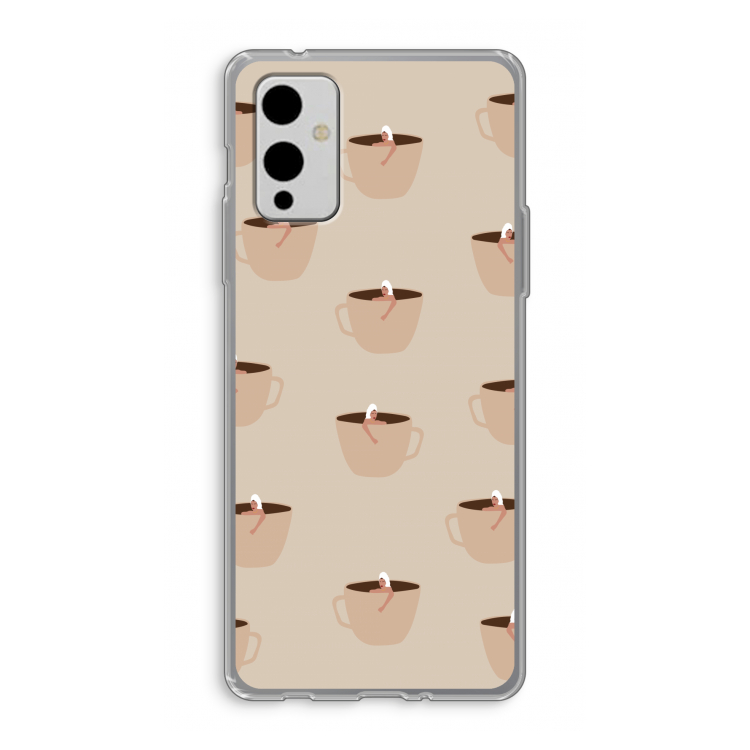 Morning coffee: OnePlus 9 Transparant Hoesje