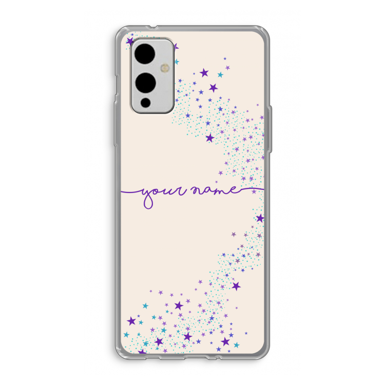 Sterren: OnePlus 9 Transparant Hoesje
