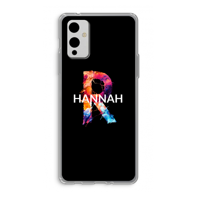 Abstract Spectrum: OnePlus 9 Transparant Hoesje