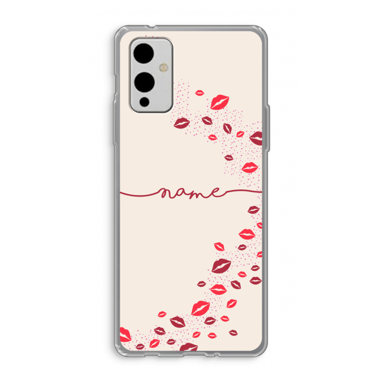 Kusjes: OnePlus 9 Transparant Hoesje