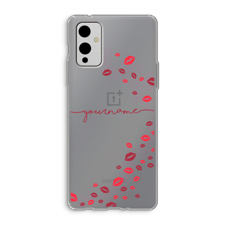 Kusjes: OnePlus 9 Transparant Hoesje