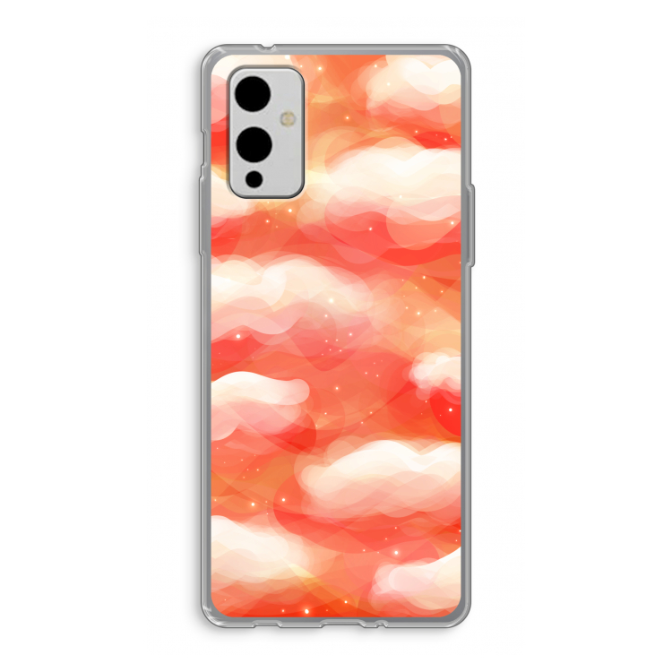 Lichte Wolken: OnePlus 9 Transparant Hoesje