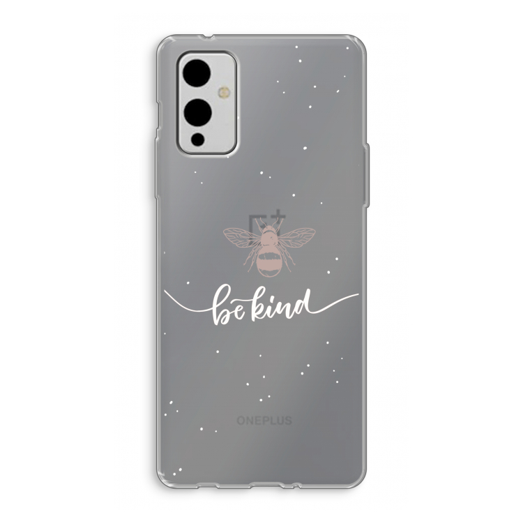 Be(e) kind: OnePlus 9 Transparant Hoesje