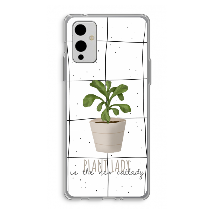 Kamerplant op vensterruit: OnePlus 9 Transparant Hoesje