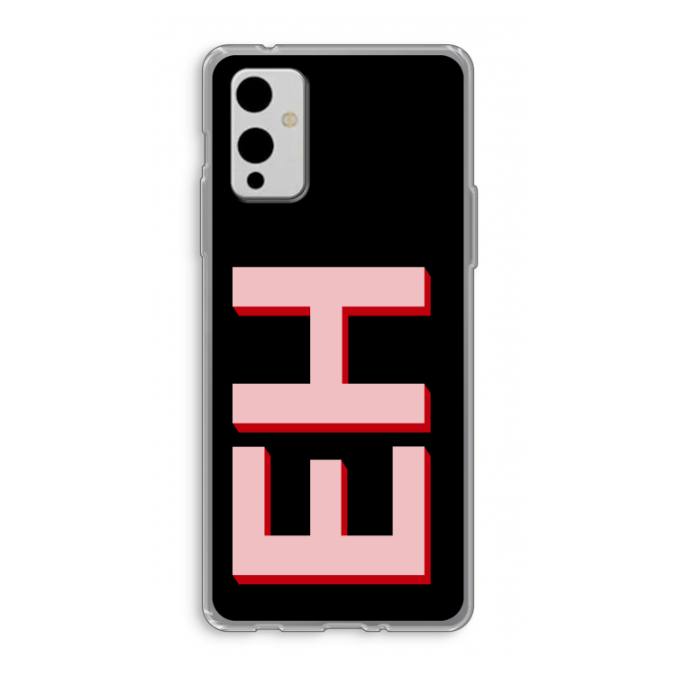 Monogram: OnePlus 9 Transparant Hoesje