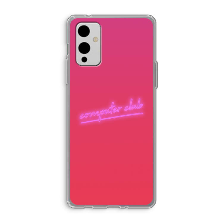 Vice Glow: OnePlus 9 Transparant Hoesje