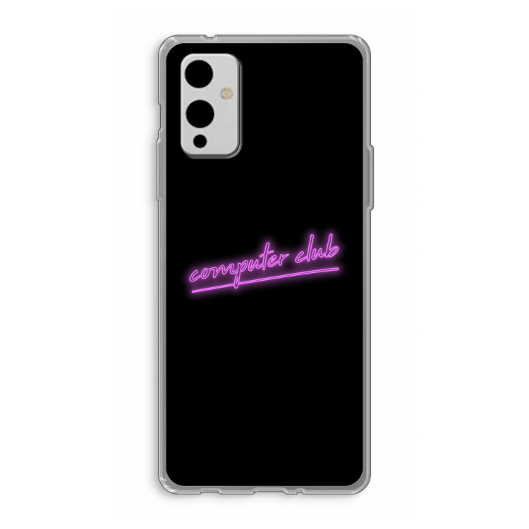 Vice Black: OnePlus 9 Transparant Hoesje