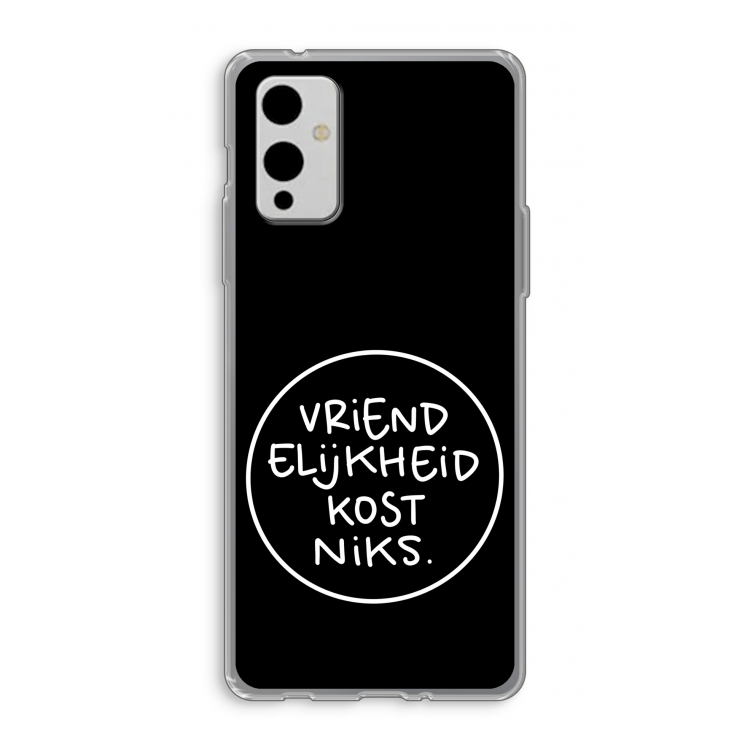 Vriendelijkheid: OnePlus 9 Transparant Hoesje