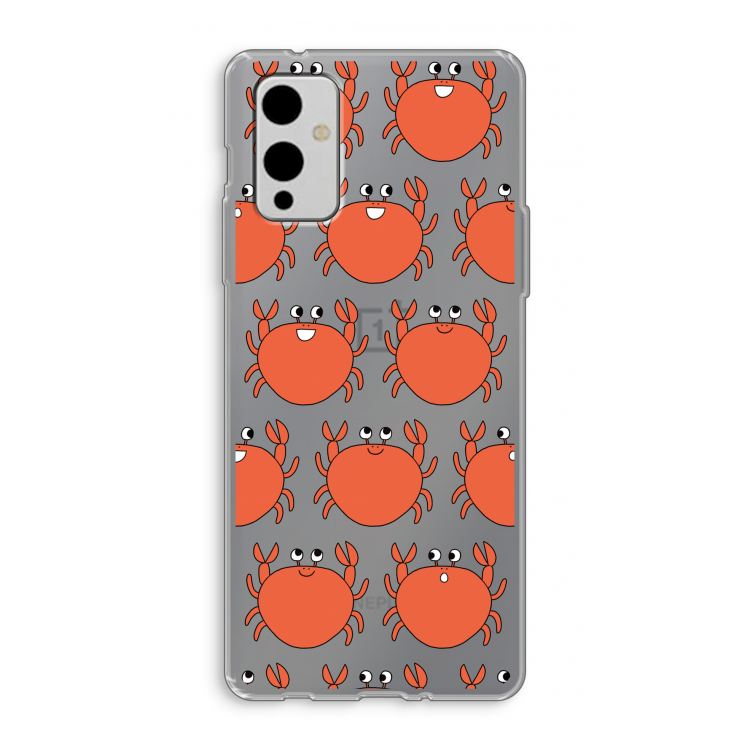 Krab: OnePlus 9 Transparant Hoesje