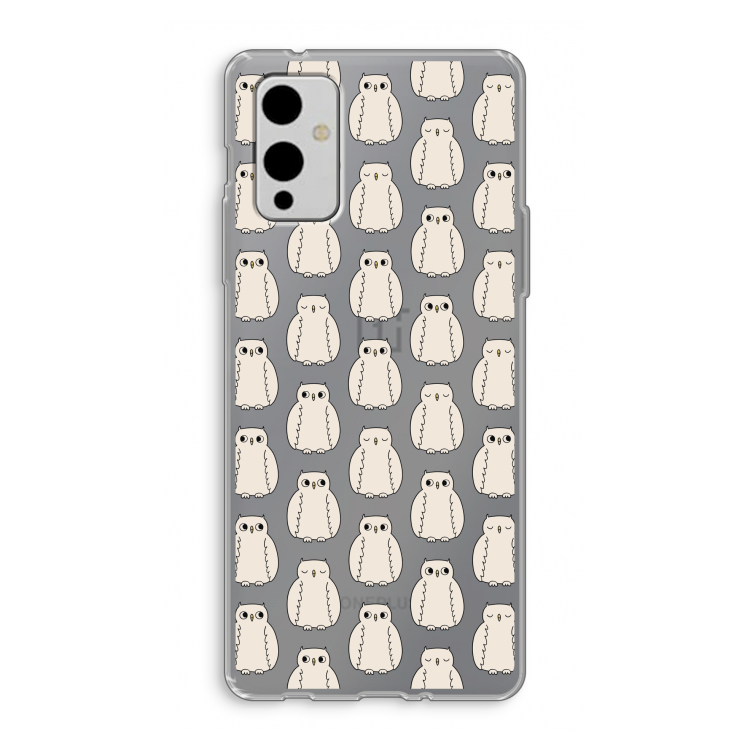 Uilen: OnePlus 9 Transparant Hoesje