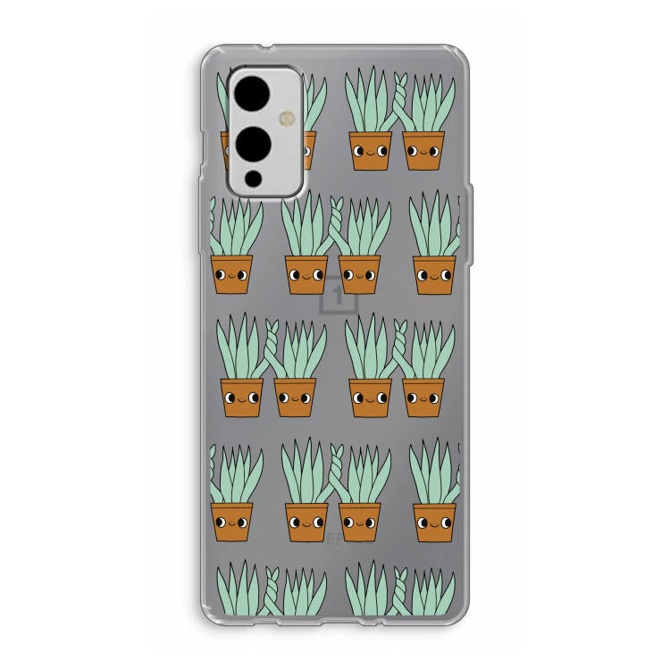 Sansevieria: OnePlus 9 Transparant Hoesje