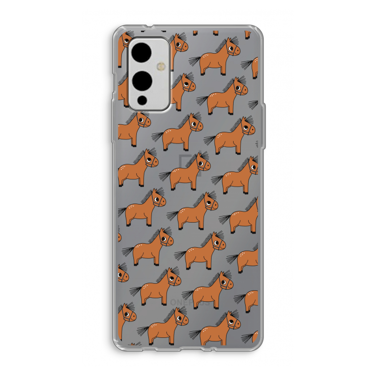 Pony: OnePlus 9 Transparant Hoesje
