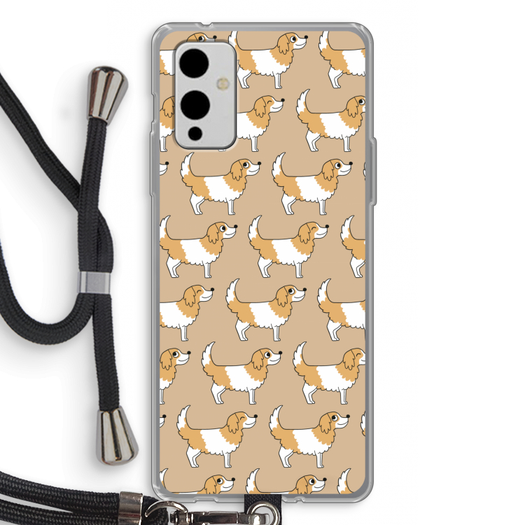 Doggy: OnePlus 9 Transparant Hoesje met koord