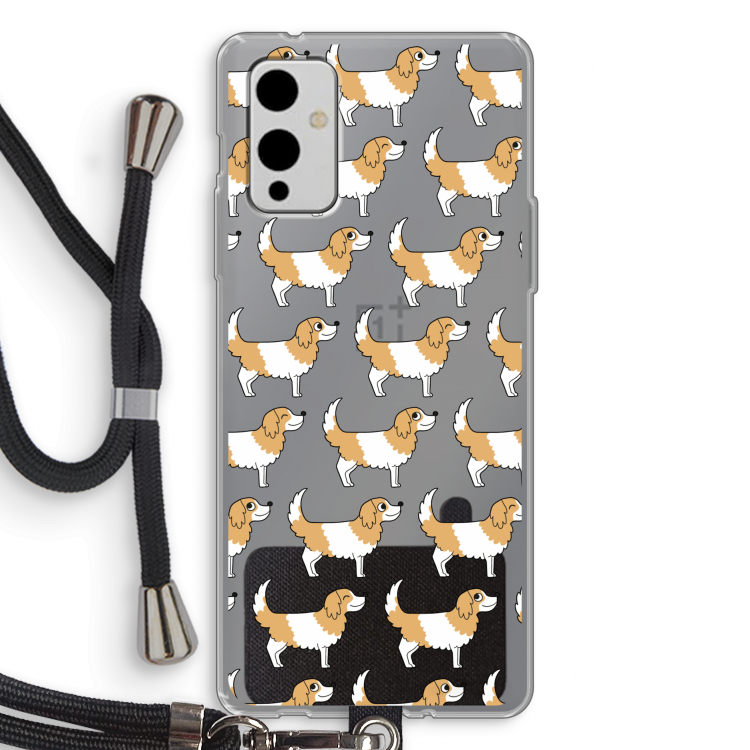 Doggy: OnePlus 9 Transparant Hoesje met koord