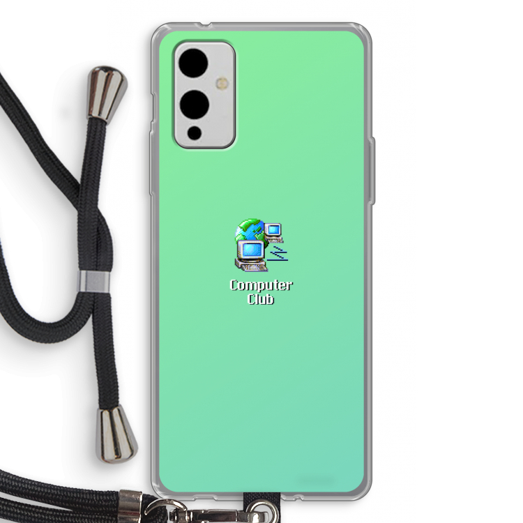 Win98: OnePlus 9 Transparant Hoesje met koord