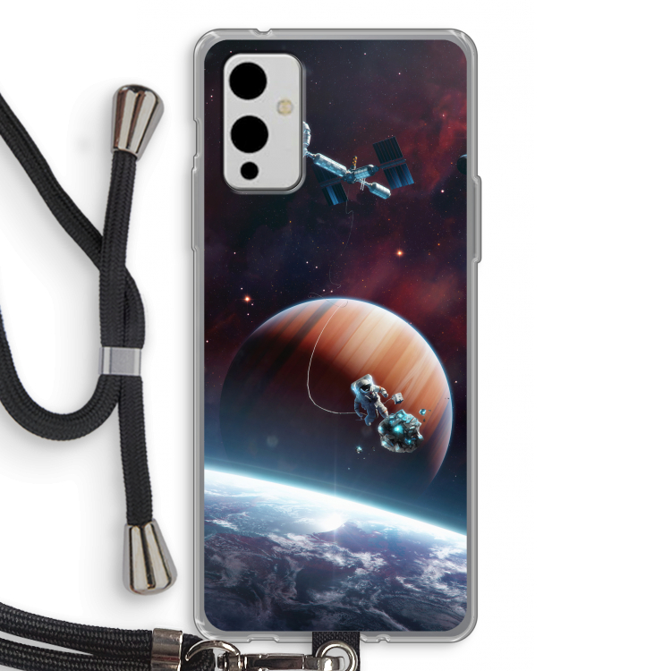 Examiner: OnePlus 9 Transparant Hoesje met koord