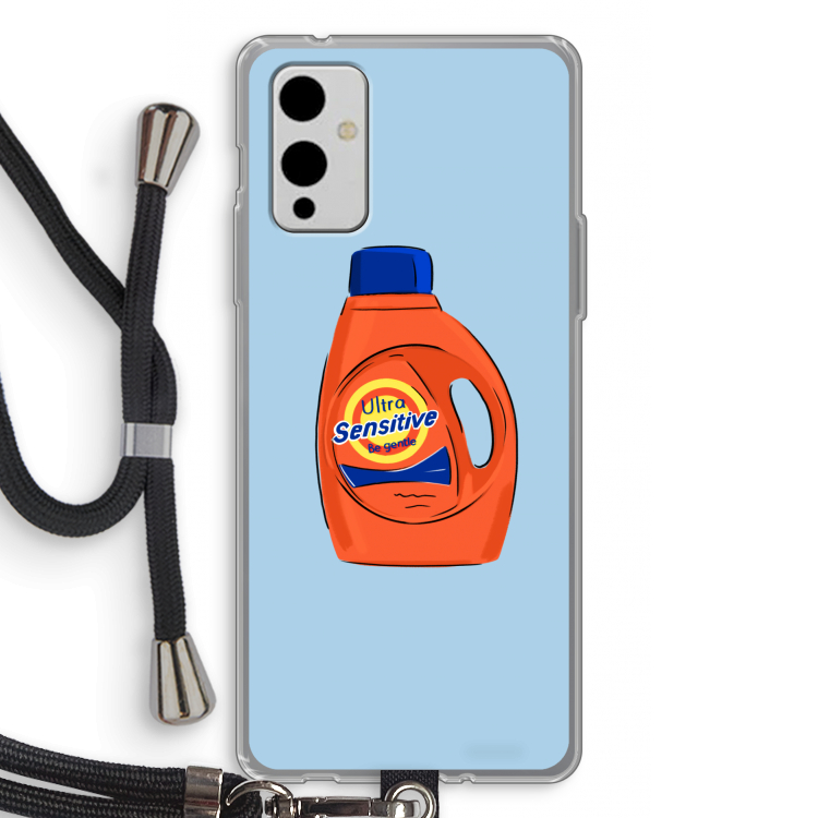 Ultra Sensitive: OnePlus 9 Transparant Hoesje met koord