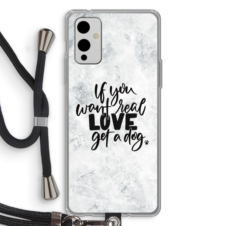 Partner in crime: OnePlus 9 Transparant Hoesje met koord