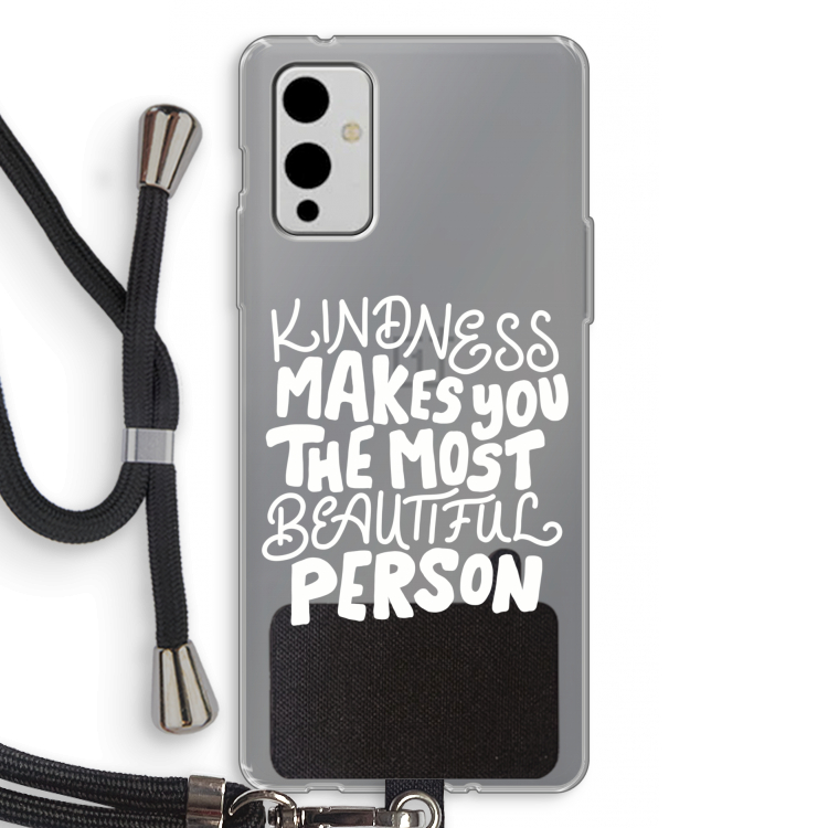 The prettiest: OnePlus 9 Transparant Hoesje met koord
