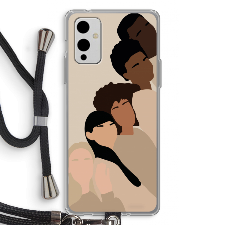Sweet creatures: OnePlus 9 Transparant Hoesje met koord