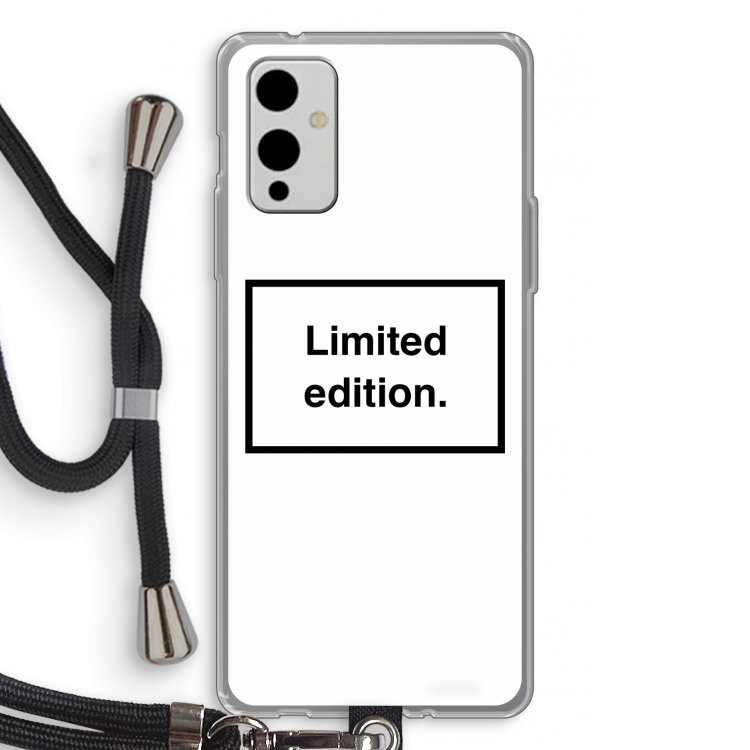 Limited edition: OnePlus 9 Transparant Hoesje met koord
