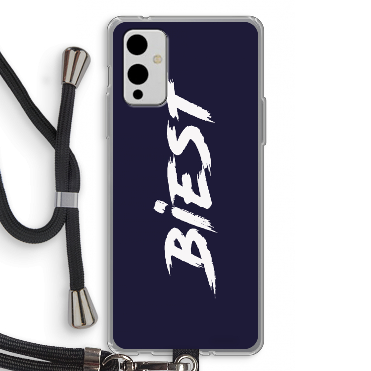 Biest: OnePlus 9 Transparant Hoesje met koord
