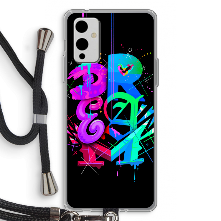 Dream: OnePlus 9 Transparant Hoesje met koord