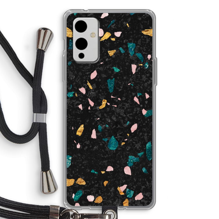 Terrazzo N°10: OnePlus 9 Transparant Hoesje met koord