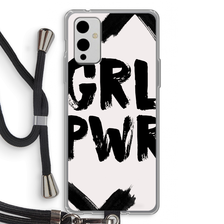 Girl Power #2: OnePlus 9 Transparant Hoesje met koord
