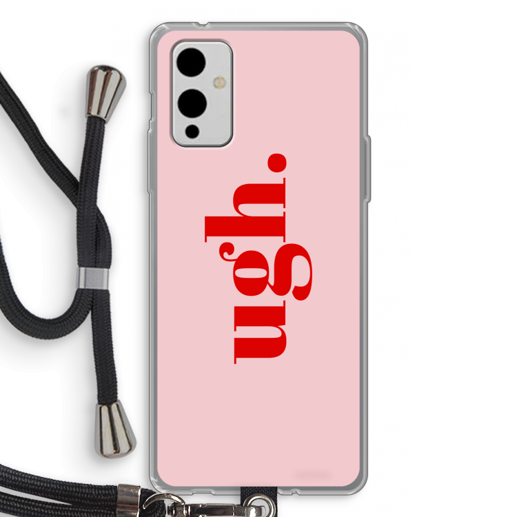 Ugh: OnePlus 9 Transparant Hoesje met koord