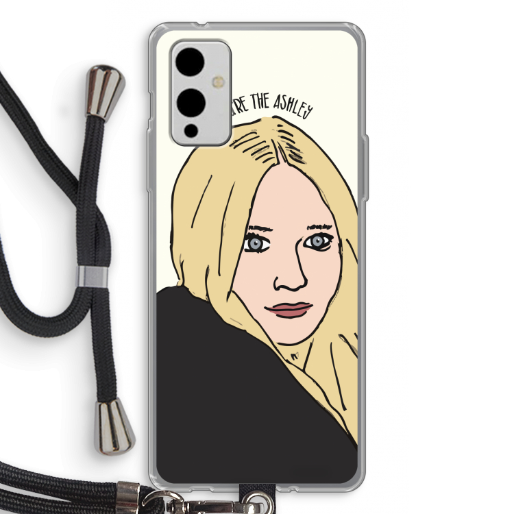 Ashley: OnePlus 9 Transparant Hoesje met koord