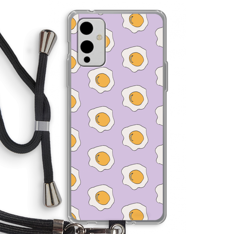 Bacon to my eggs #1: OnePlus 9 Transparant Hoesje met koord