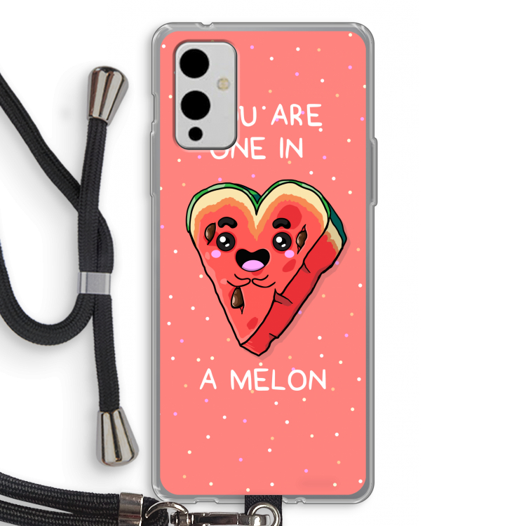 One In A Melon: OnePlus 9 Transparant Hoesje met koord