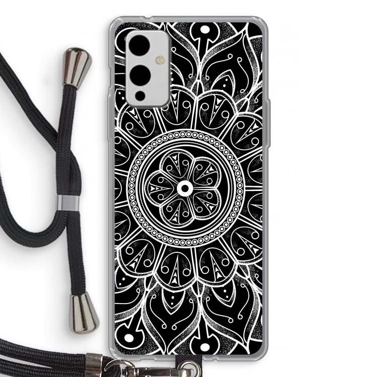 Roses Are Red: OnePlus 9 Transparant Hoesje met koord
