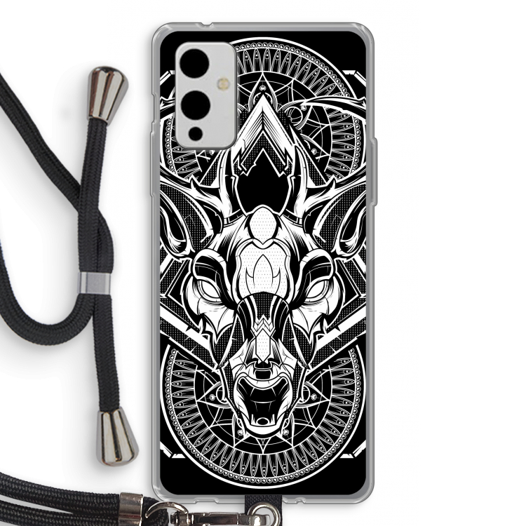 Oh Deer: OnePlus 9 Transparant Hoesje met koord