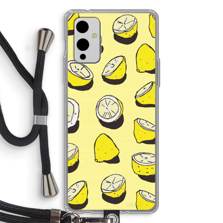 When Life Gives You Lemons...: OnePlus 9 Transparant Hoesje met koord