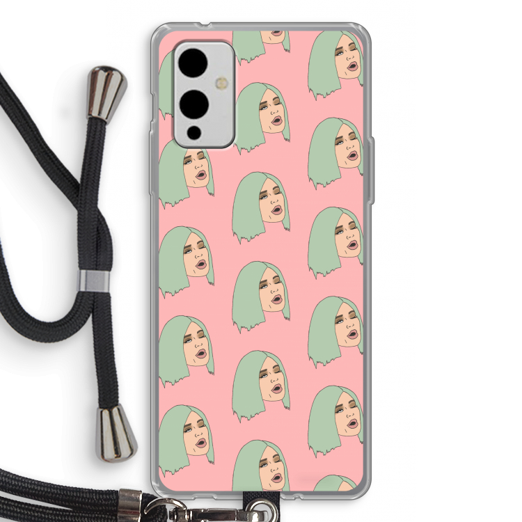King Kylie: OnePlus 9 Transparant Hoesje met koord