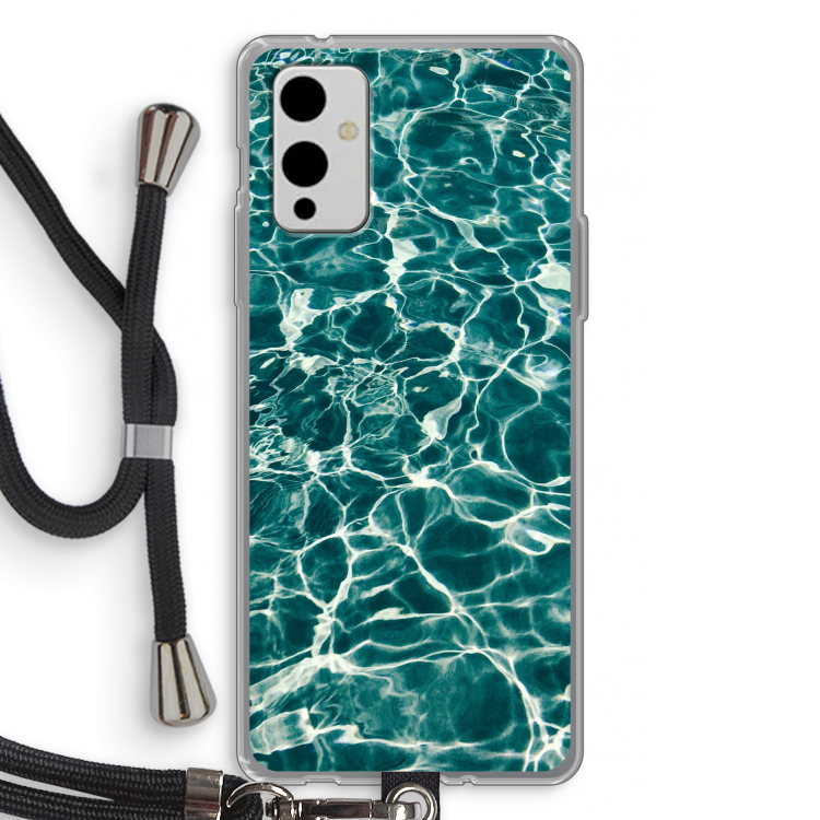 Weerkaatsing water: OnePlus 9 Transparant Hoesje met koord