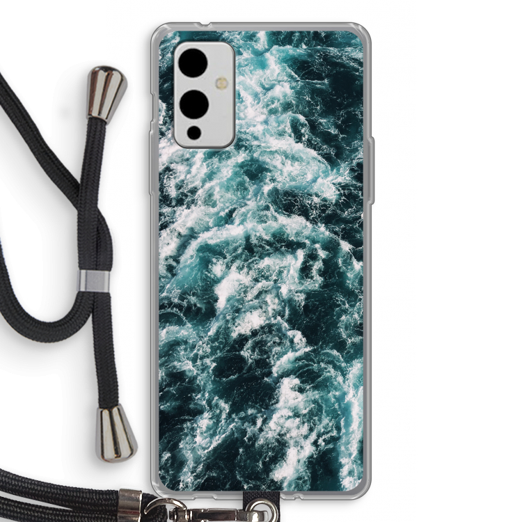 Zee golf: OnePlus 9 Transparant Hoesje met koord